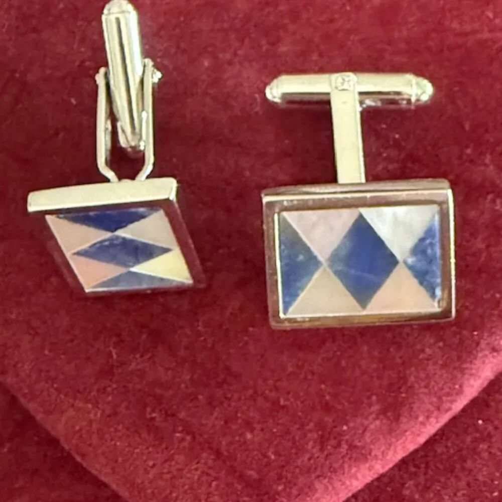 weh sterling cufflinks